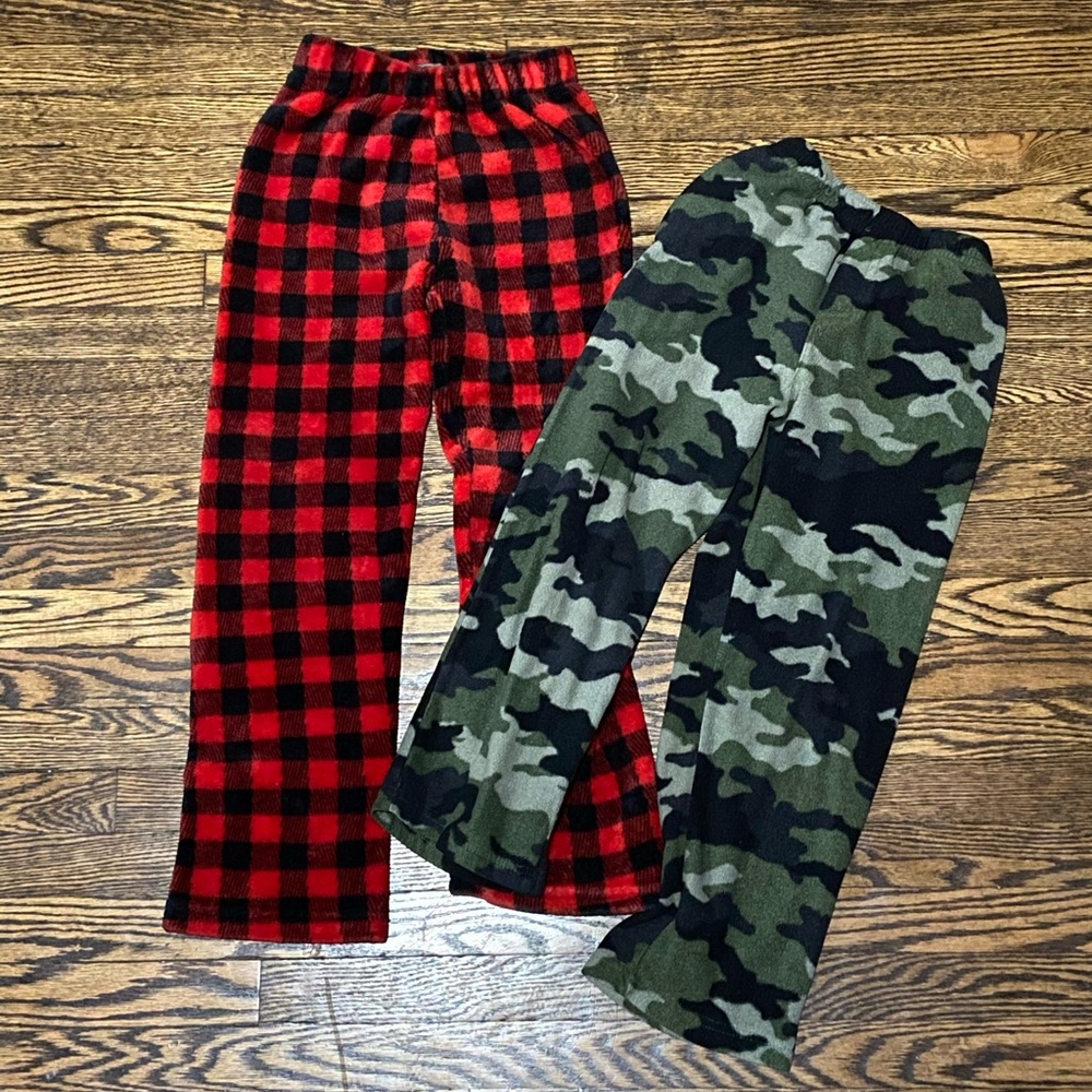 Bass Pro/Open Trail Boys Pajama Pants 10/12